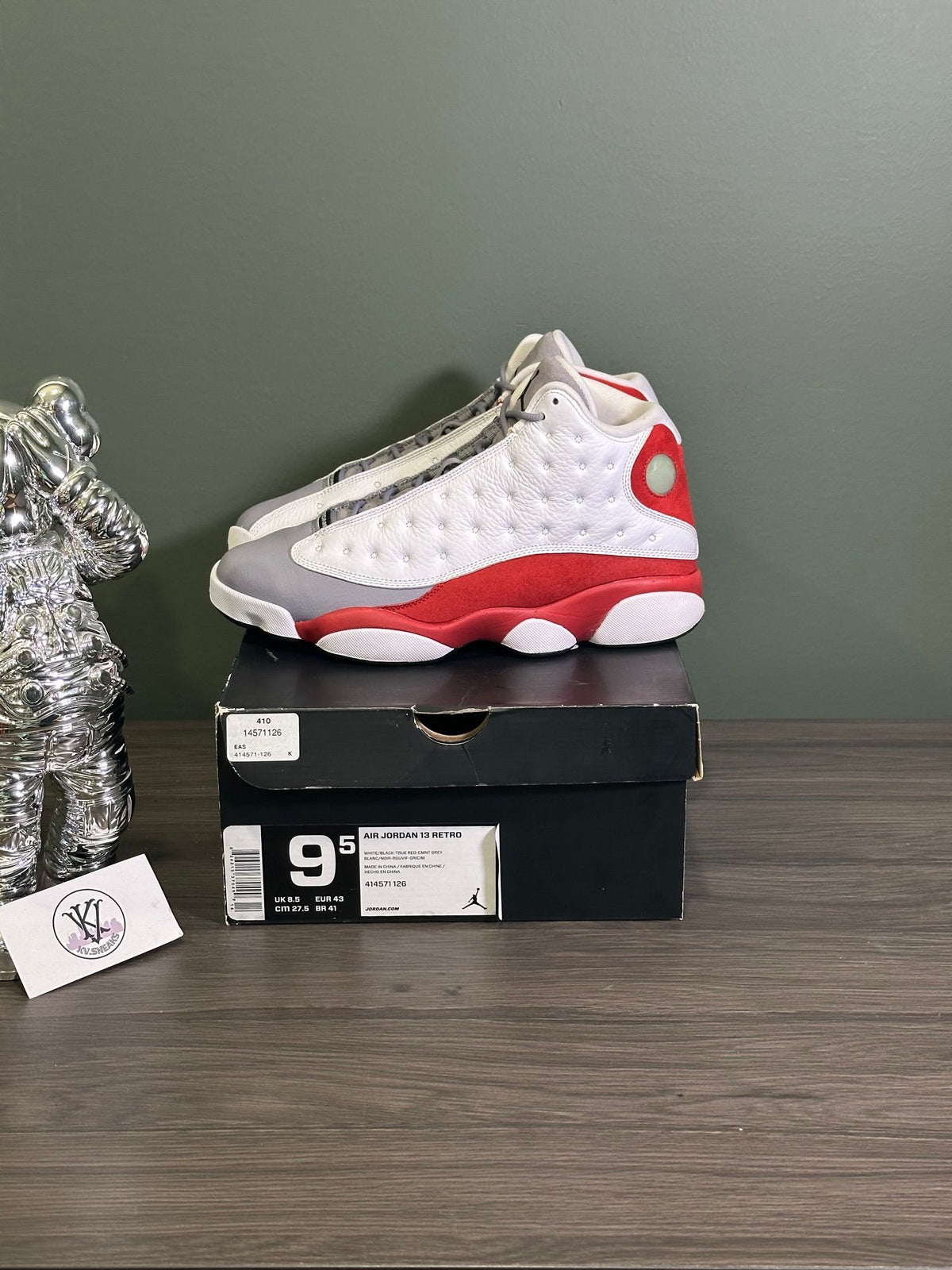 Jordan 13 Retro Grey Toe (2014)