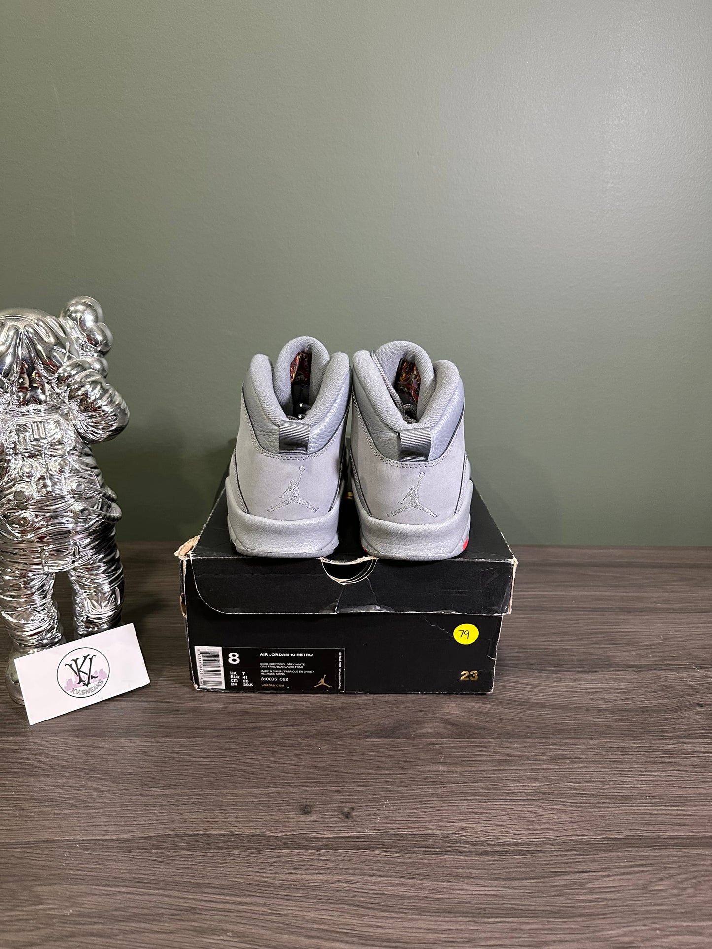 Jordan 10 Cool Grey