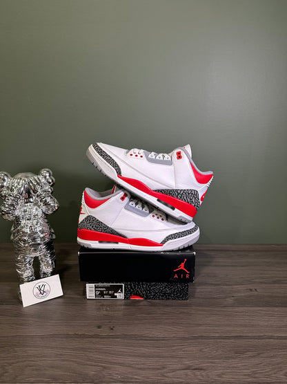 Jordan 3 Fire Red 2022