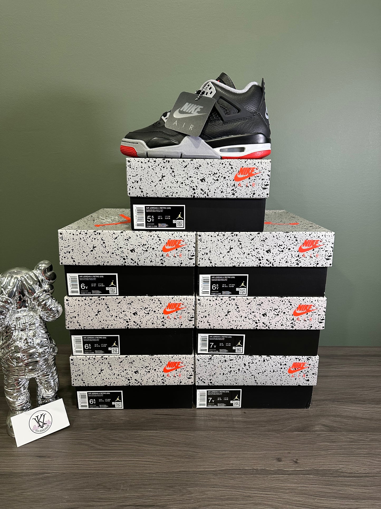 Jordan 4 Bred Reimagined (GS)