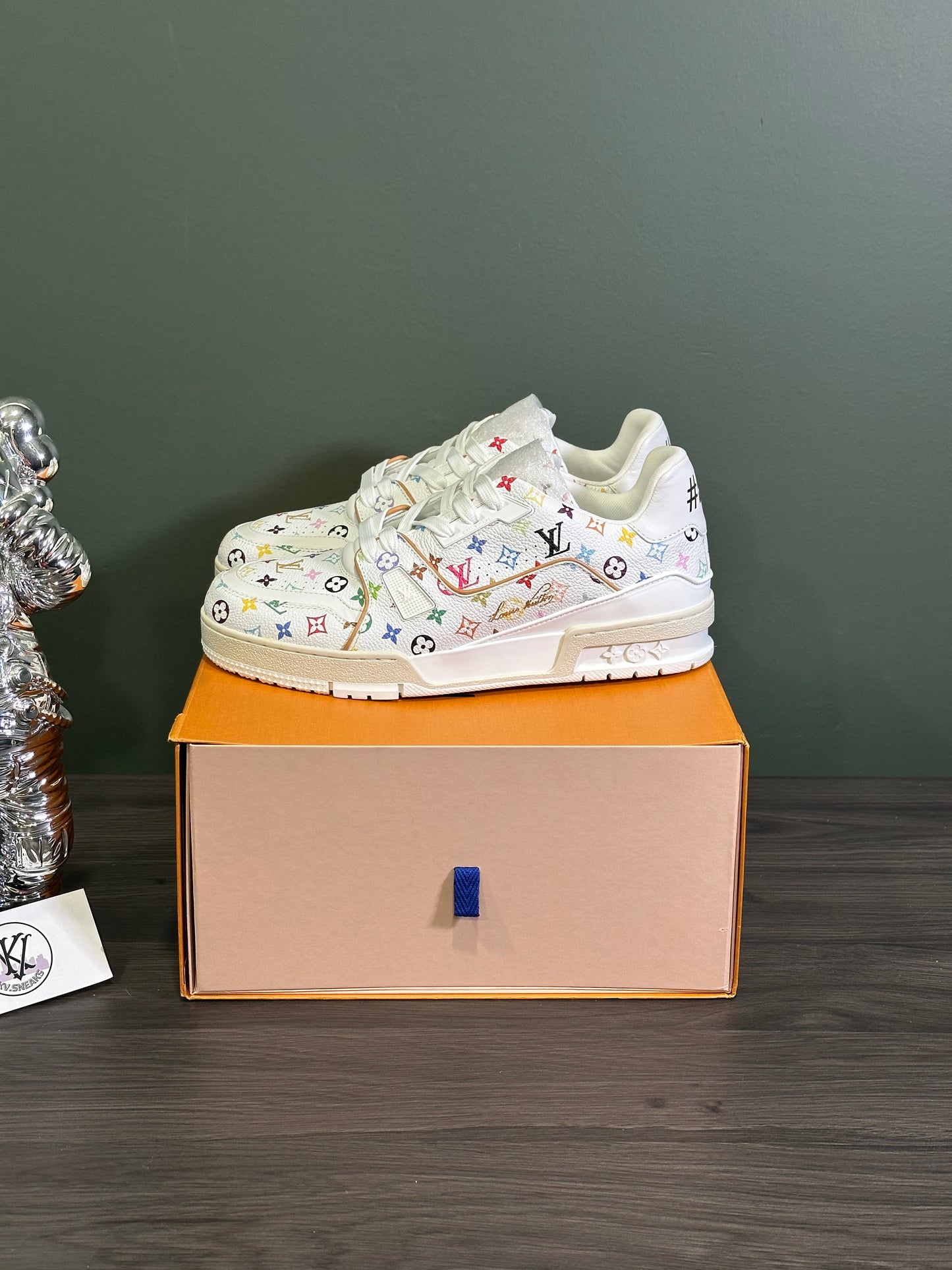 Louis Vuitton Trainer Takashi Murakami White