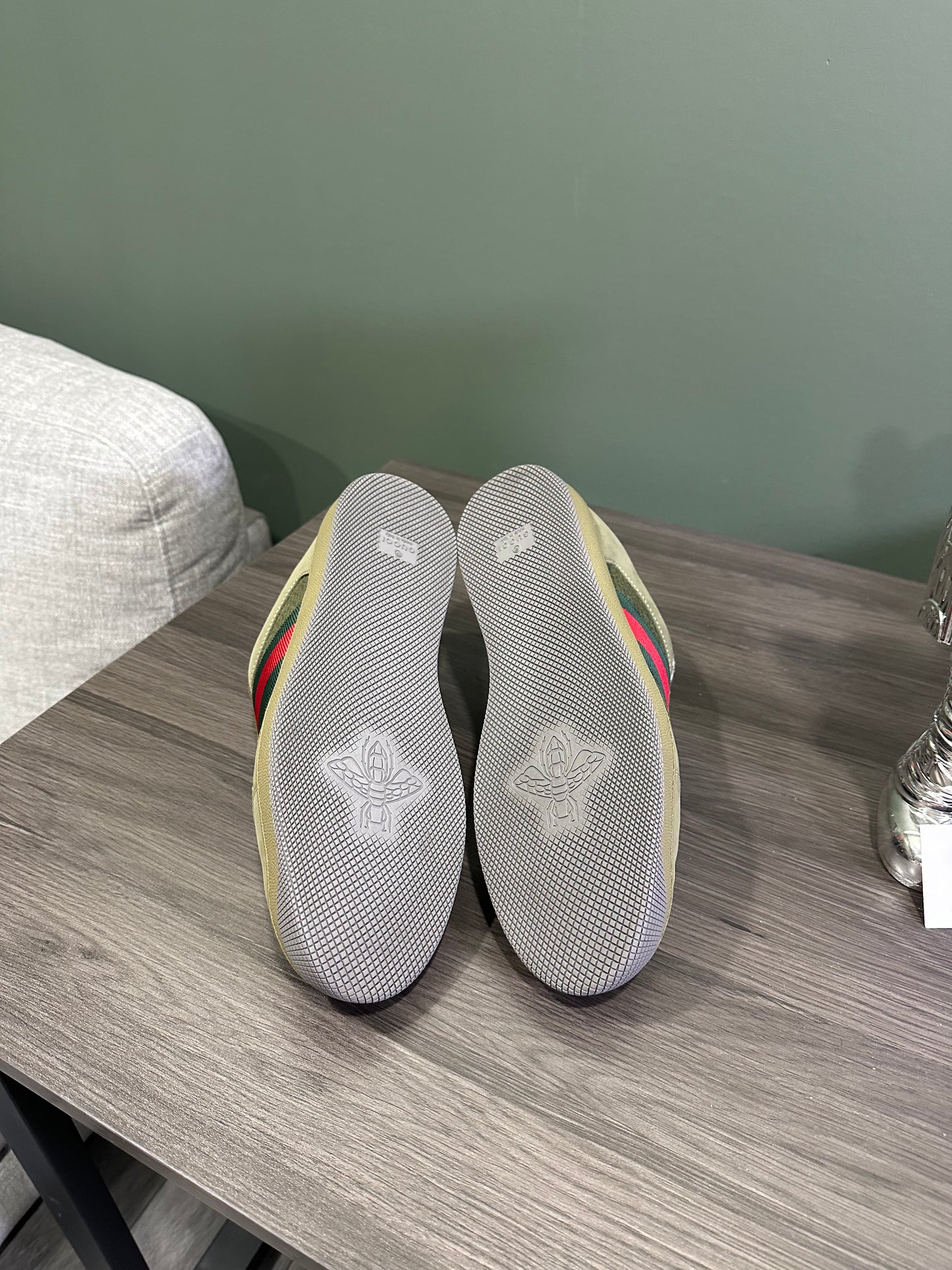 Gucci Screener Web-Stripe Green