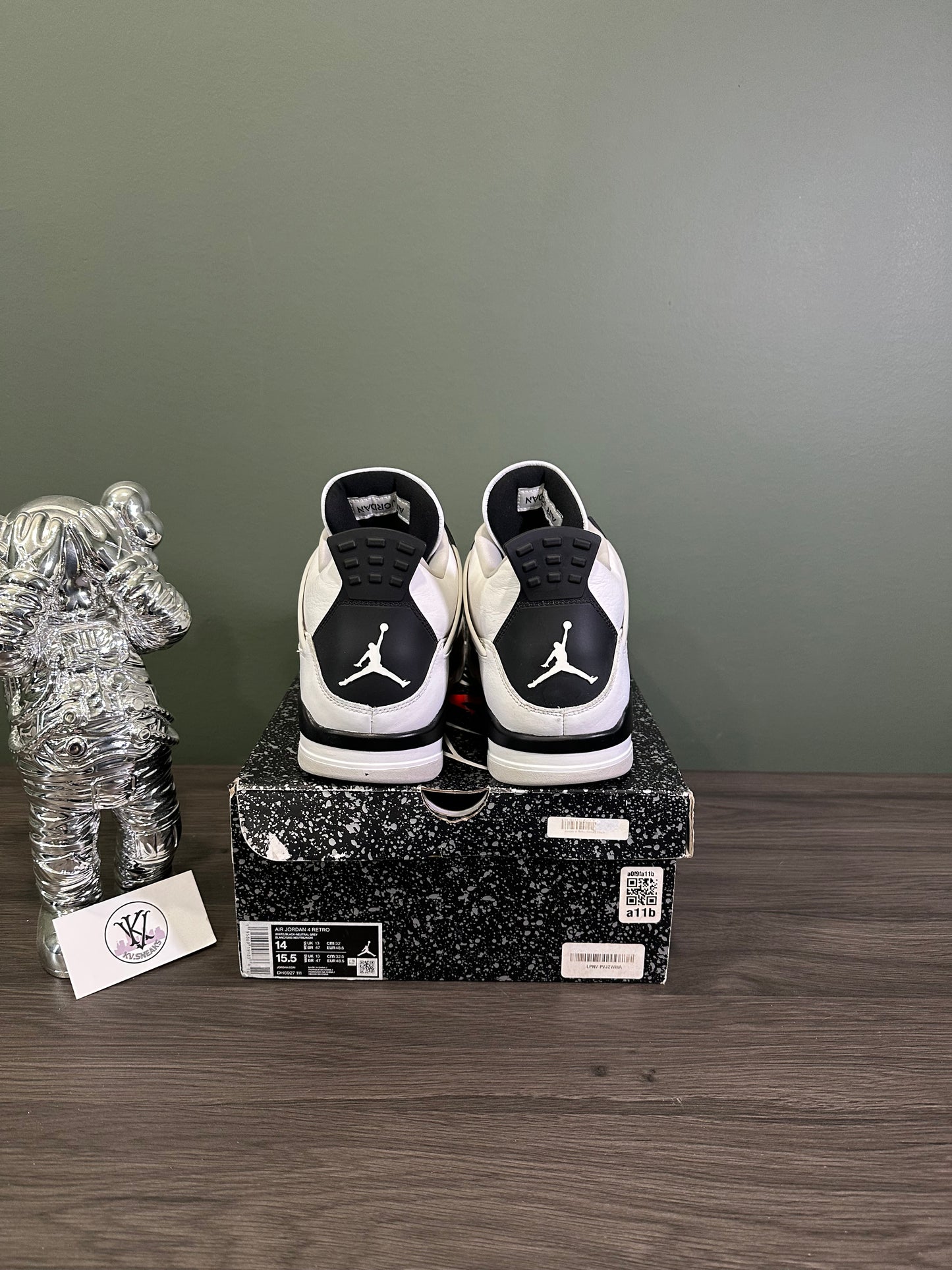 Jordan 4 Military Black