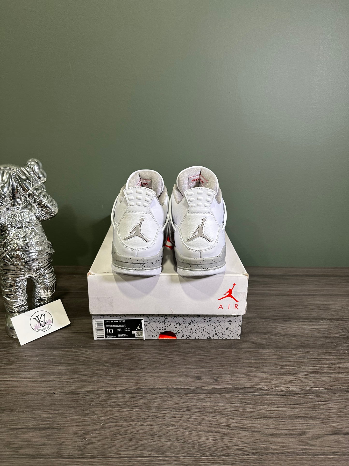 Jordan 4 White Oreo