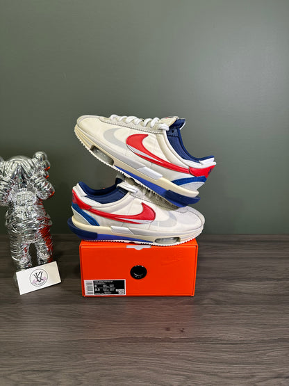 Nike Zoom Cortez Sacai University Red Blue