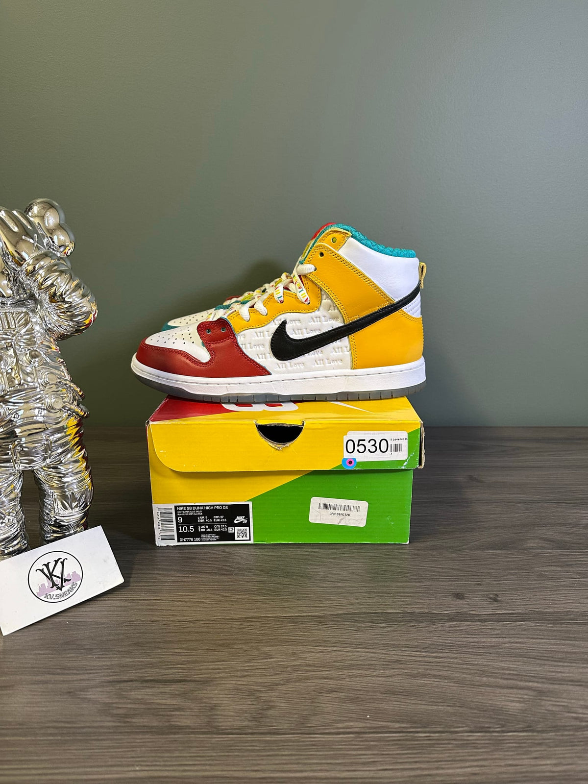 Nike SB Dunk High Pro froSkate All Love