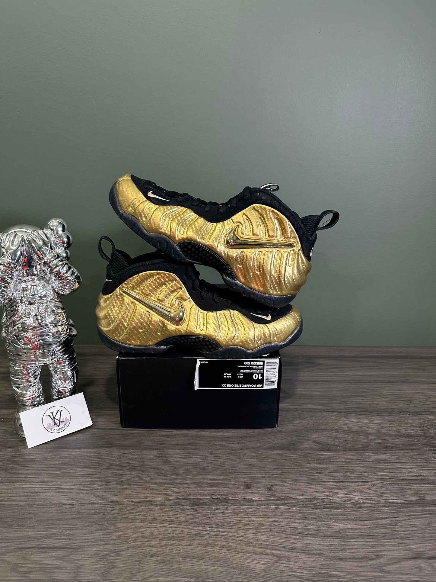 Air Foamposite Pro Metallic Gold