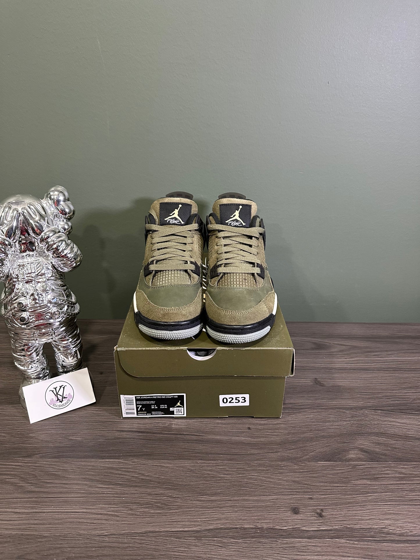 Jordan 4 Craft Medium Olive (GS)