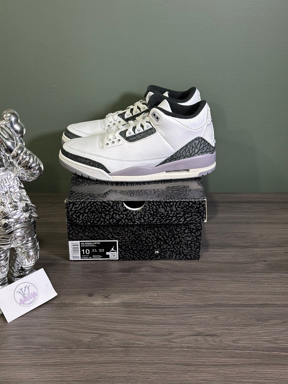 Jordan 3 Retro Cement Grey
