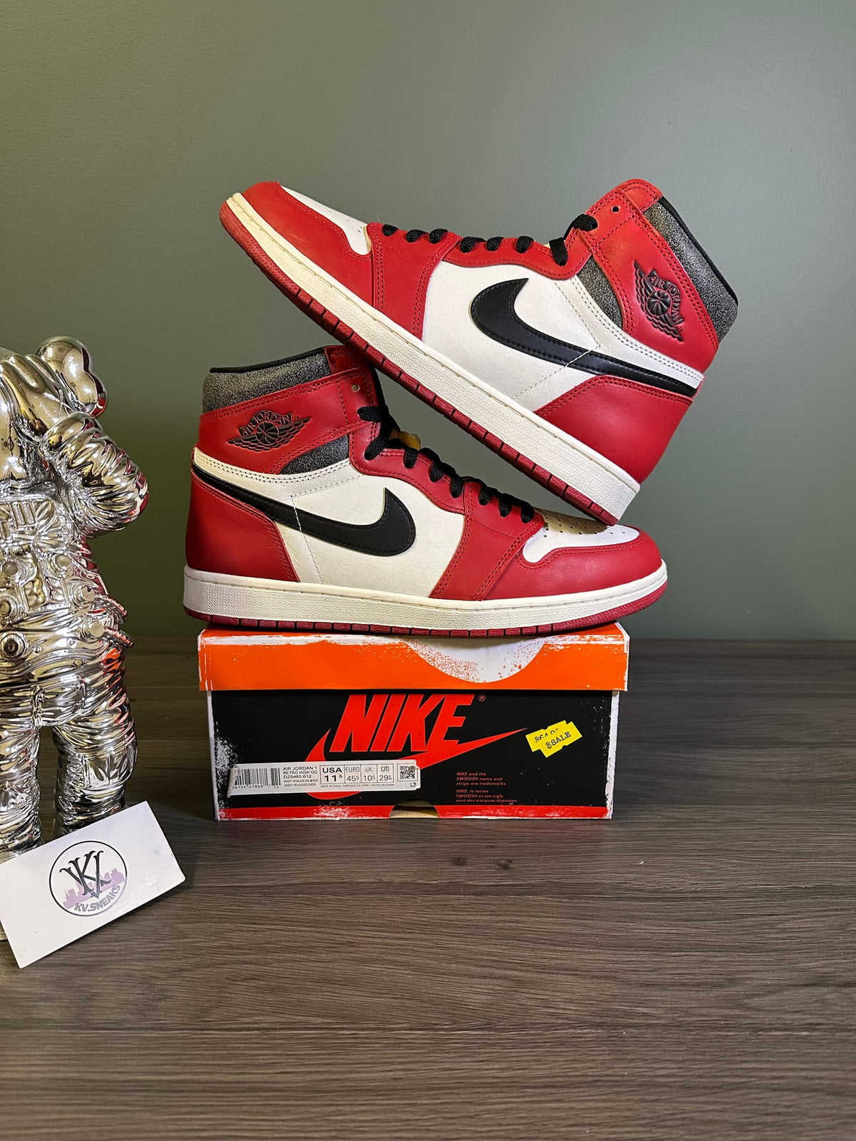 Jordan 1 Retro High OG Chicago Lost and Found