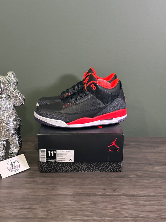 Jordan 3 Crimson