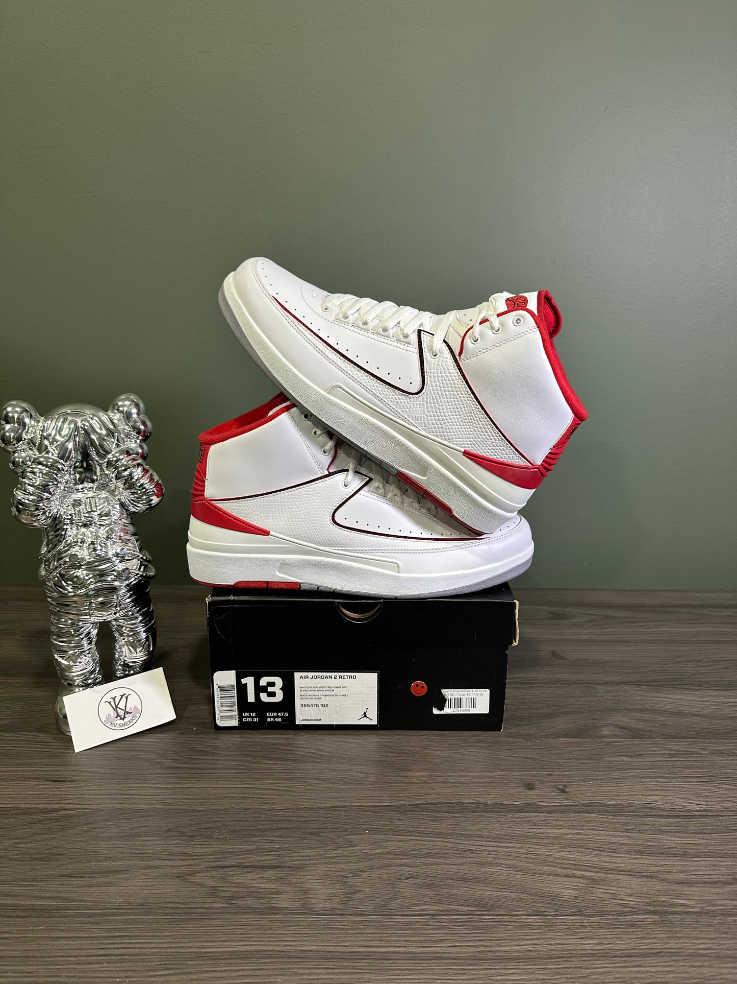 Jordan 2 White Red 2014