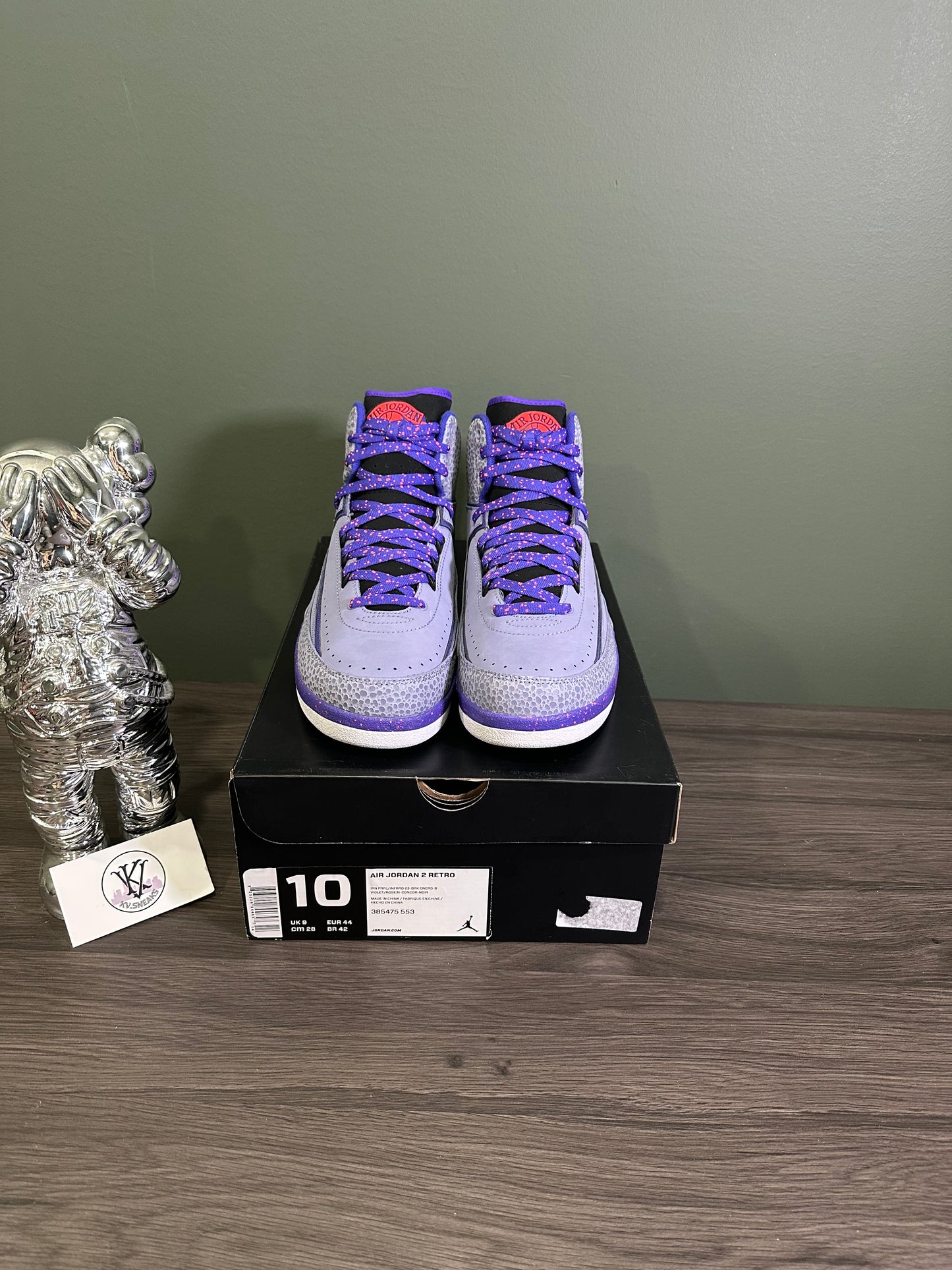 Jordan 2 Iron Purple