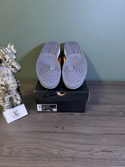 Jordan 1 Low SE Light Graphite Vivid Orange