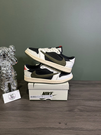 Jordan 1 Low Travis Scott Olive