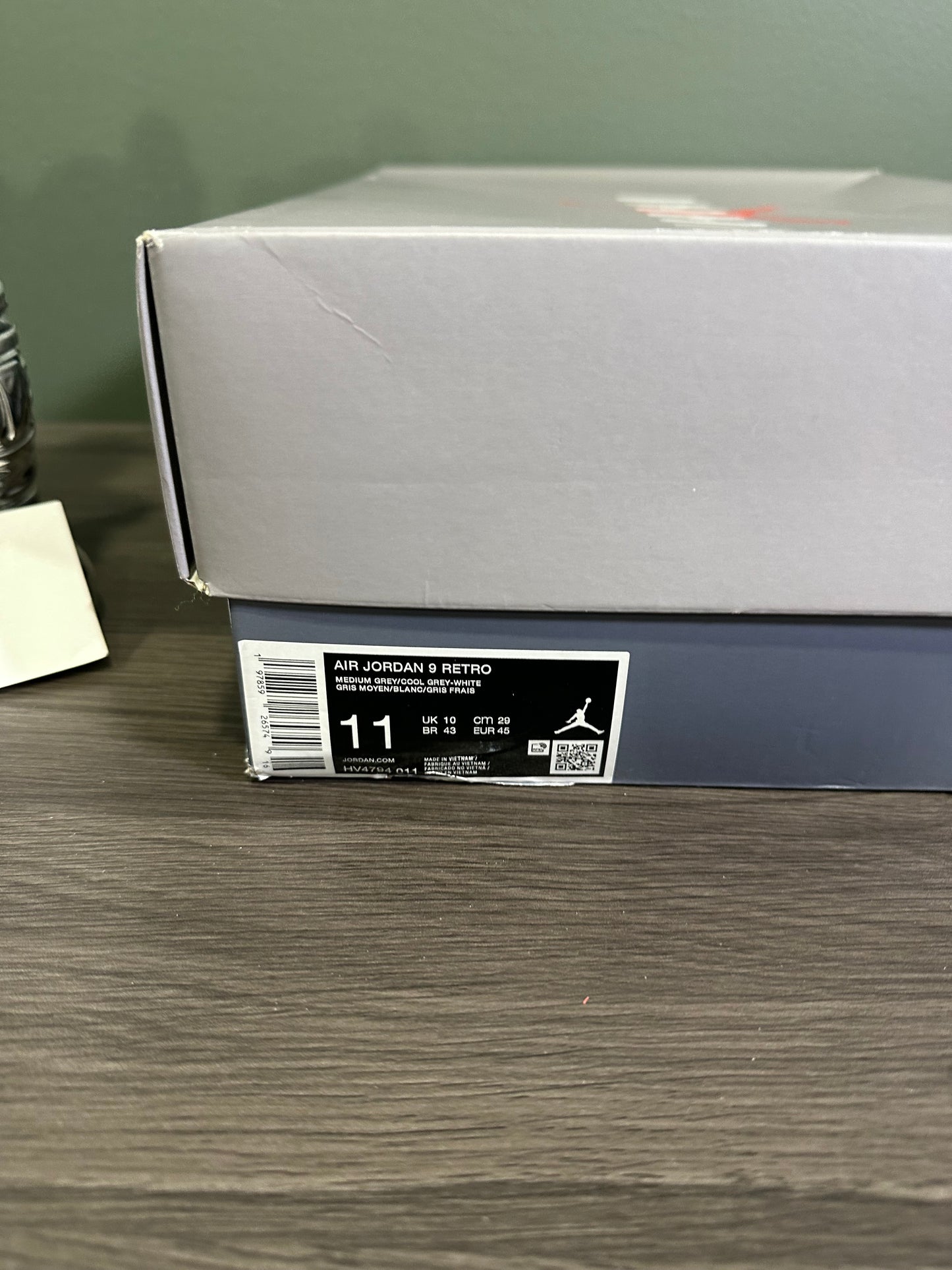 Jordan 9 Cool Grey 2025