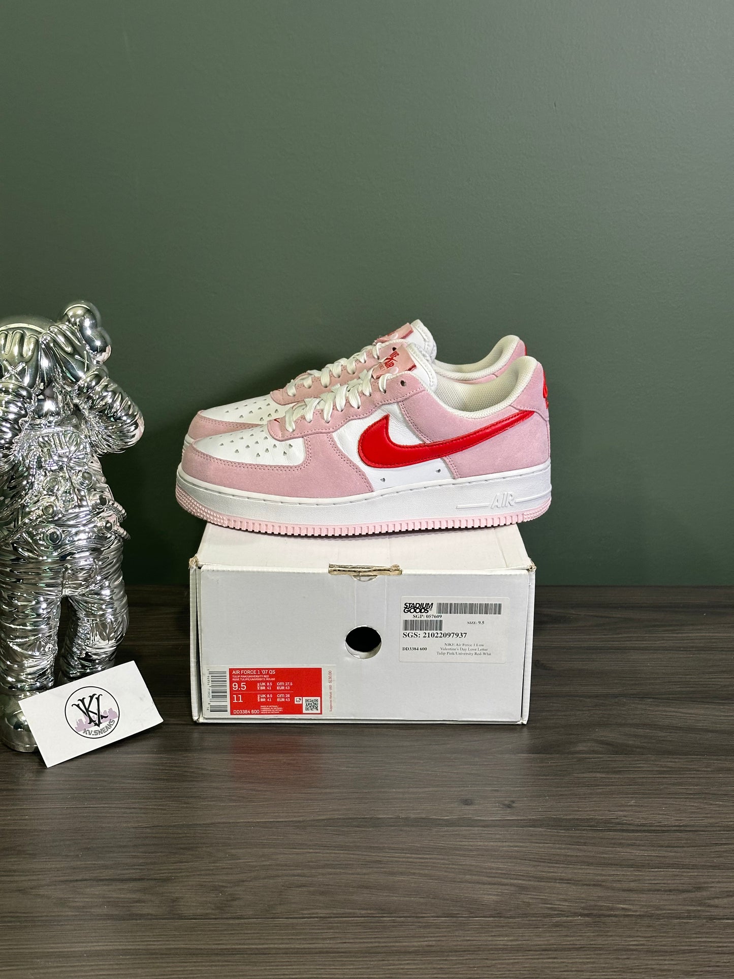 Air Force 1 Valentine’s Day Love Letter