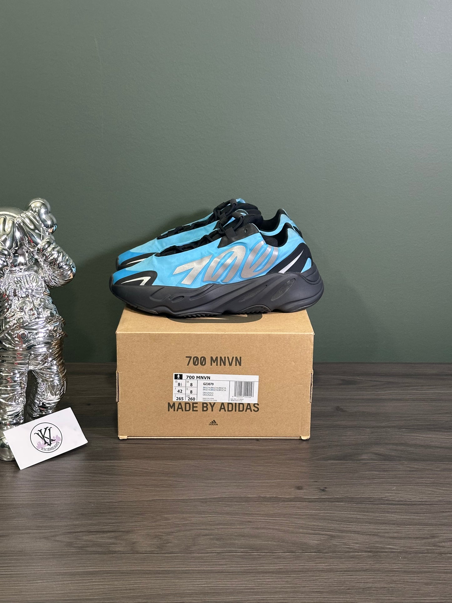 Yeezy 700 MNVN Bright Cyan