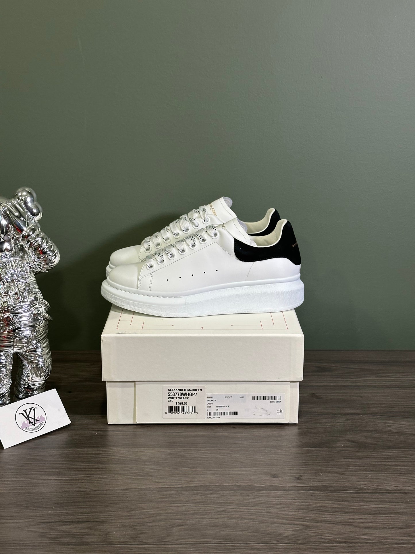 Alexander McQueen Oversized White Black (W)