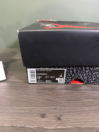 Jordan 3 Fire Red 2022