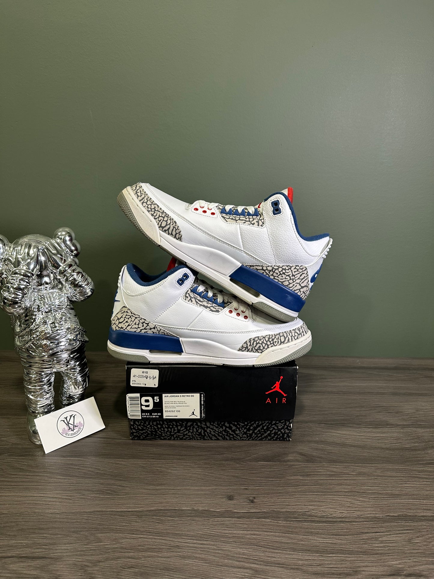 Jordan 3 True Blue 2016
