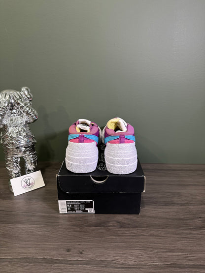 Nike Blazer Low Sacai Kaws Purple Dusk