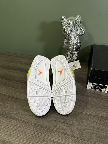 Jordan 4 White Lemon Pink (GS)
