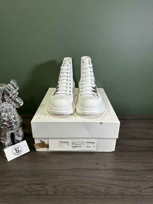 Alexander McQueen Tread Slick Boot Graffiti