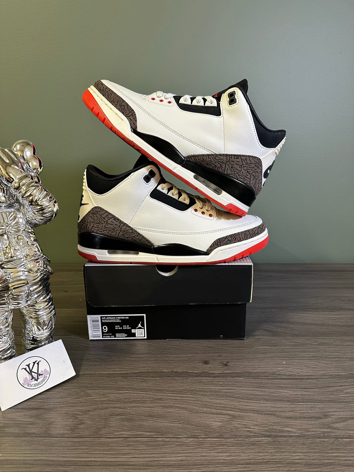 Jordan 3 Retro World's Best Dad
