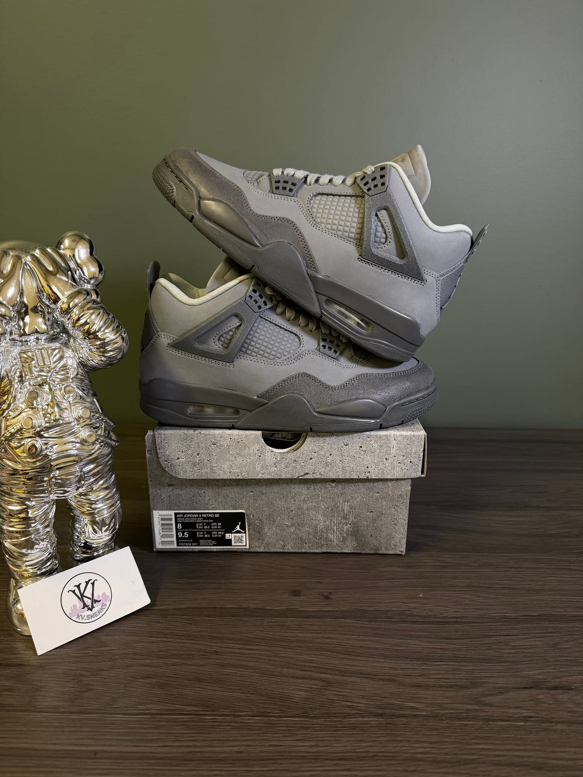Jordan 4 Retro SE Paris Olympics Wet Cement