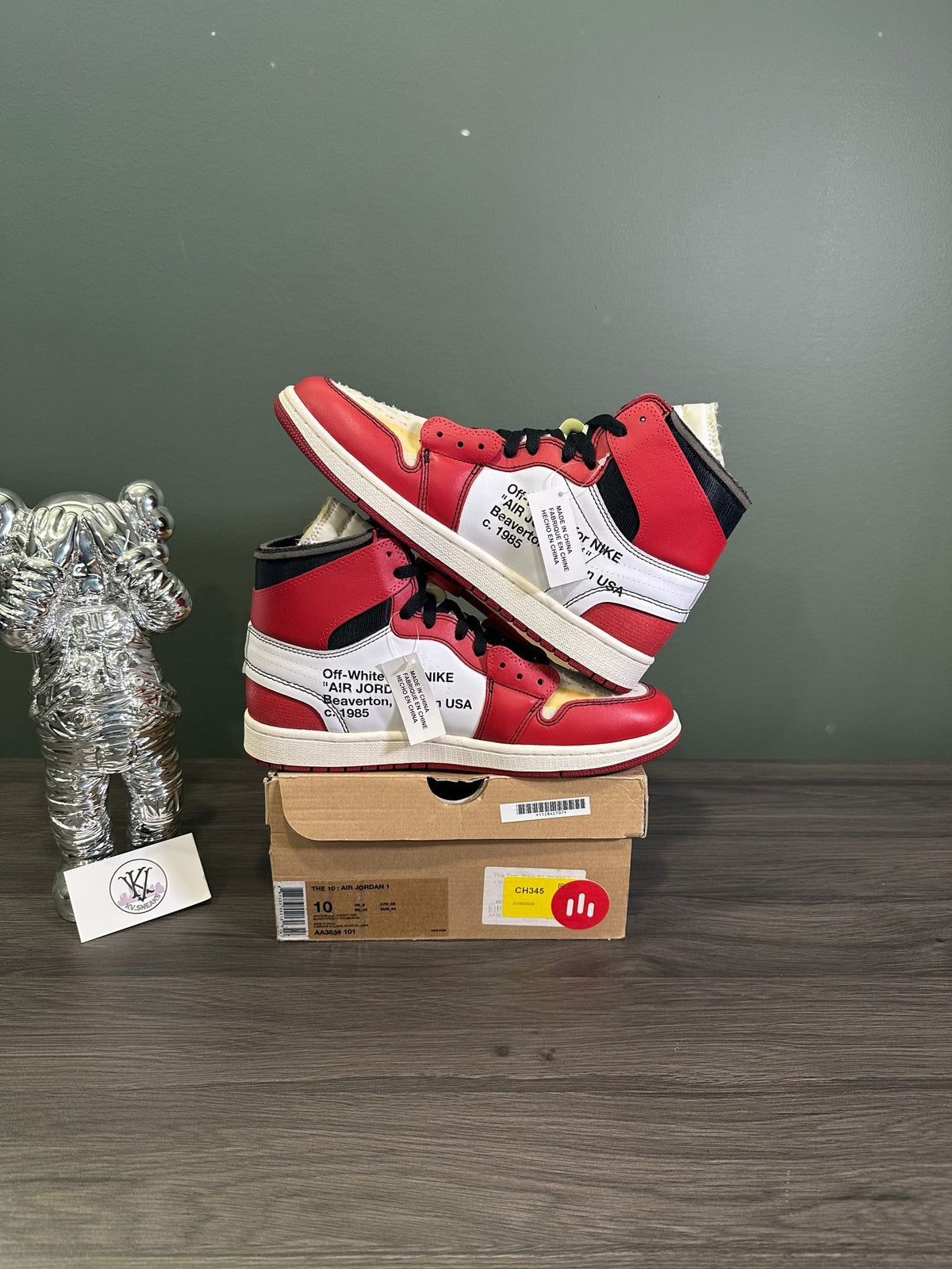 Jordan 1 Retro High Off-White Chicago