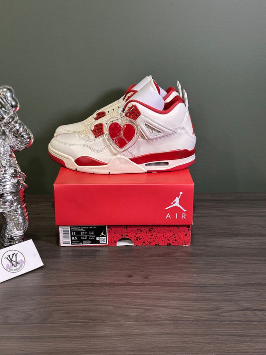 Jordan 4 Retro Valentine's Day Sierra Red (Women's)