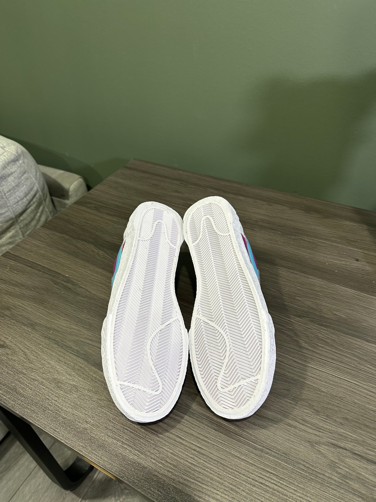 Nike Blazer Low Sacai Kaws Purple Dusk