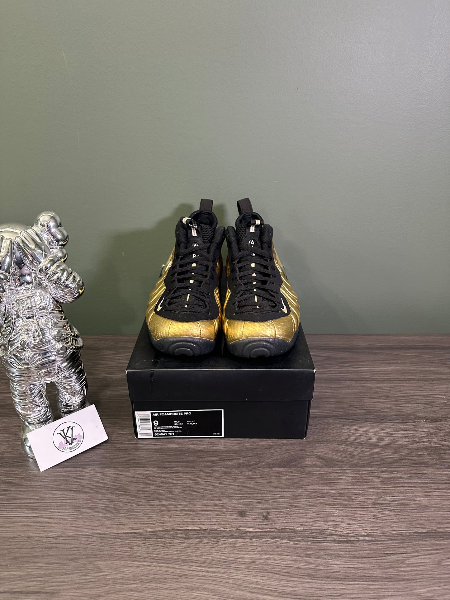Air Foamposite Pro Metallic Gold
