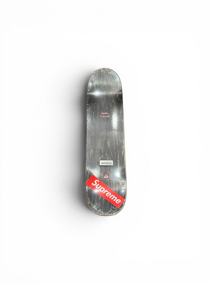 SURPEME CAMO LOGO SKATEBOARD DECK BLUE CAMO