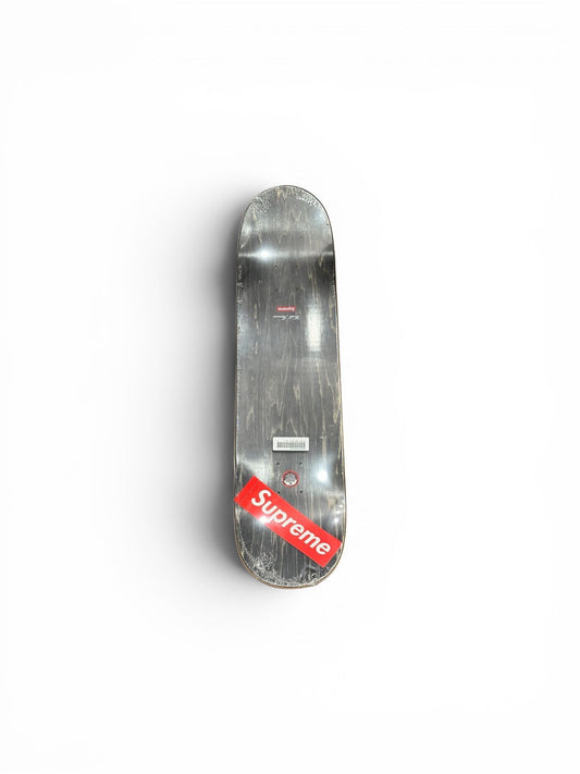 SURPEME CAMO LOGO SKATEBOARD DECK BLUE CAMO