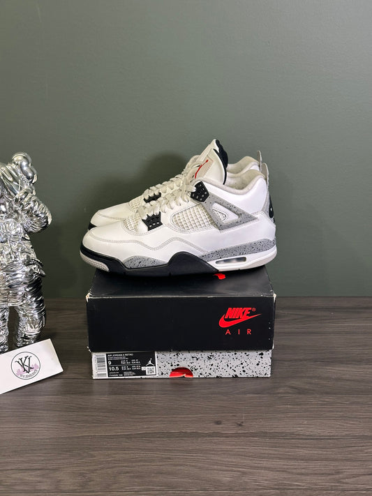 Jordan 4 White Cement 2025