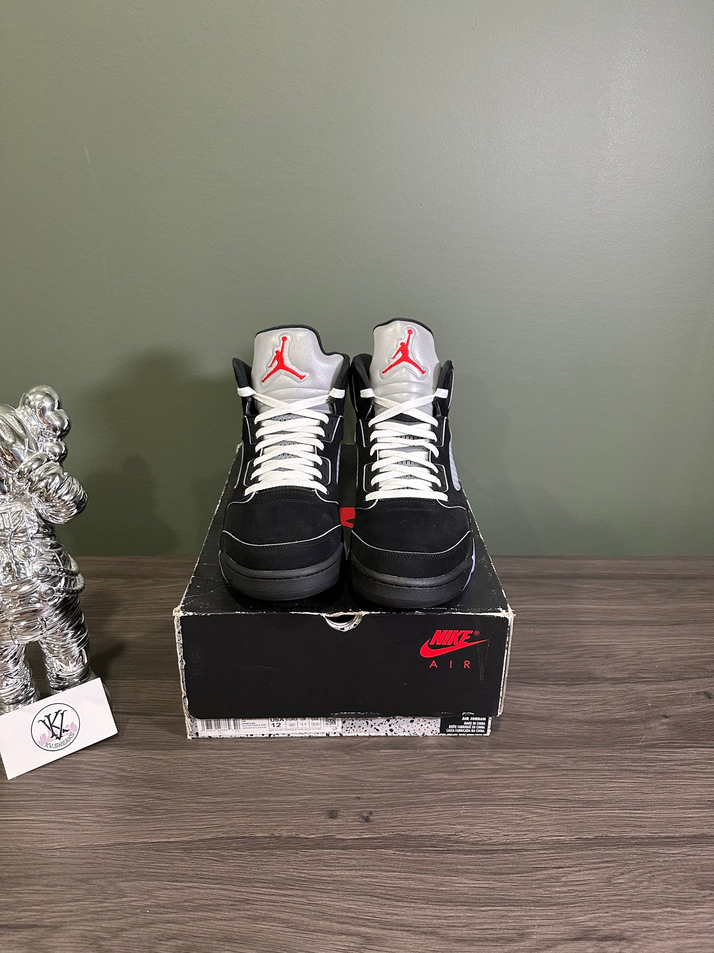 Jordan 5 Black Metallic Reimagined