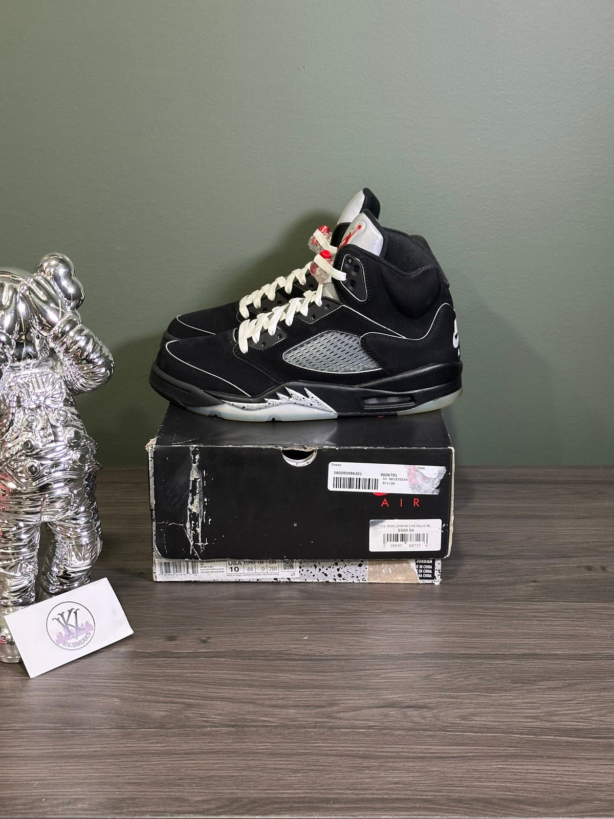 Jordan 5 Retro OG Black Metallic Reimagined