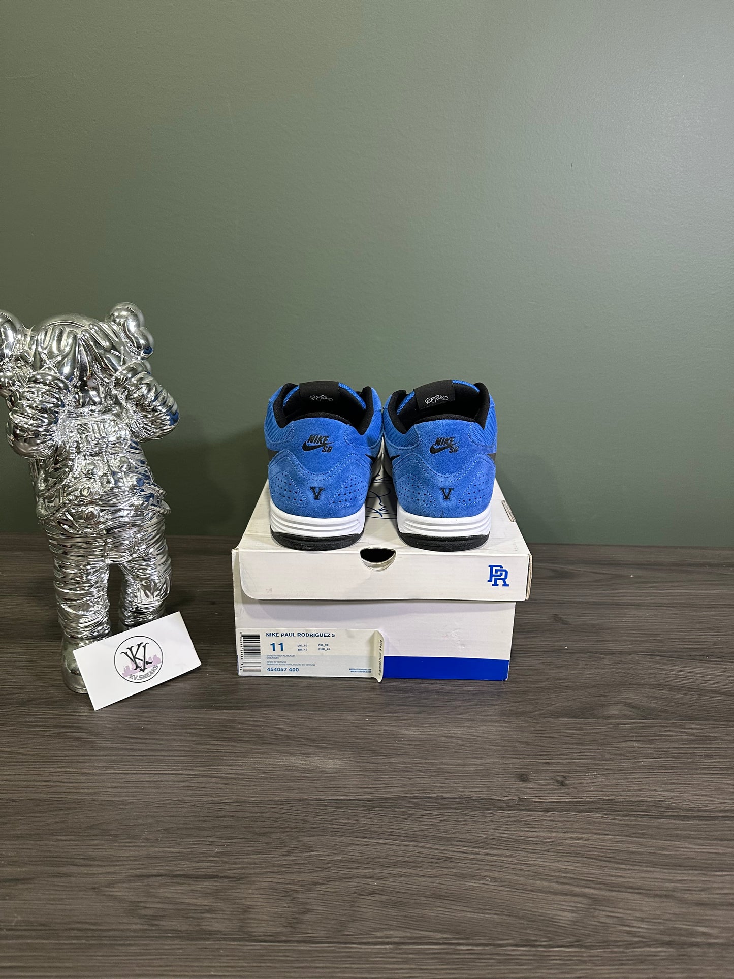 Paul Rodriquez 5 SB Varsity Royal (Signed Pair)
