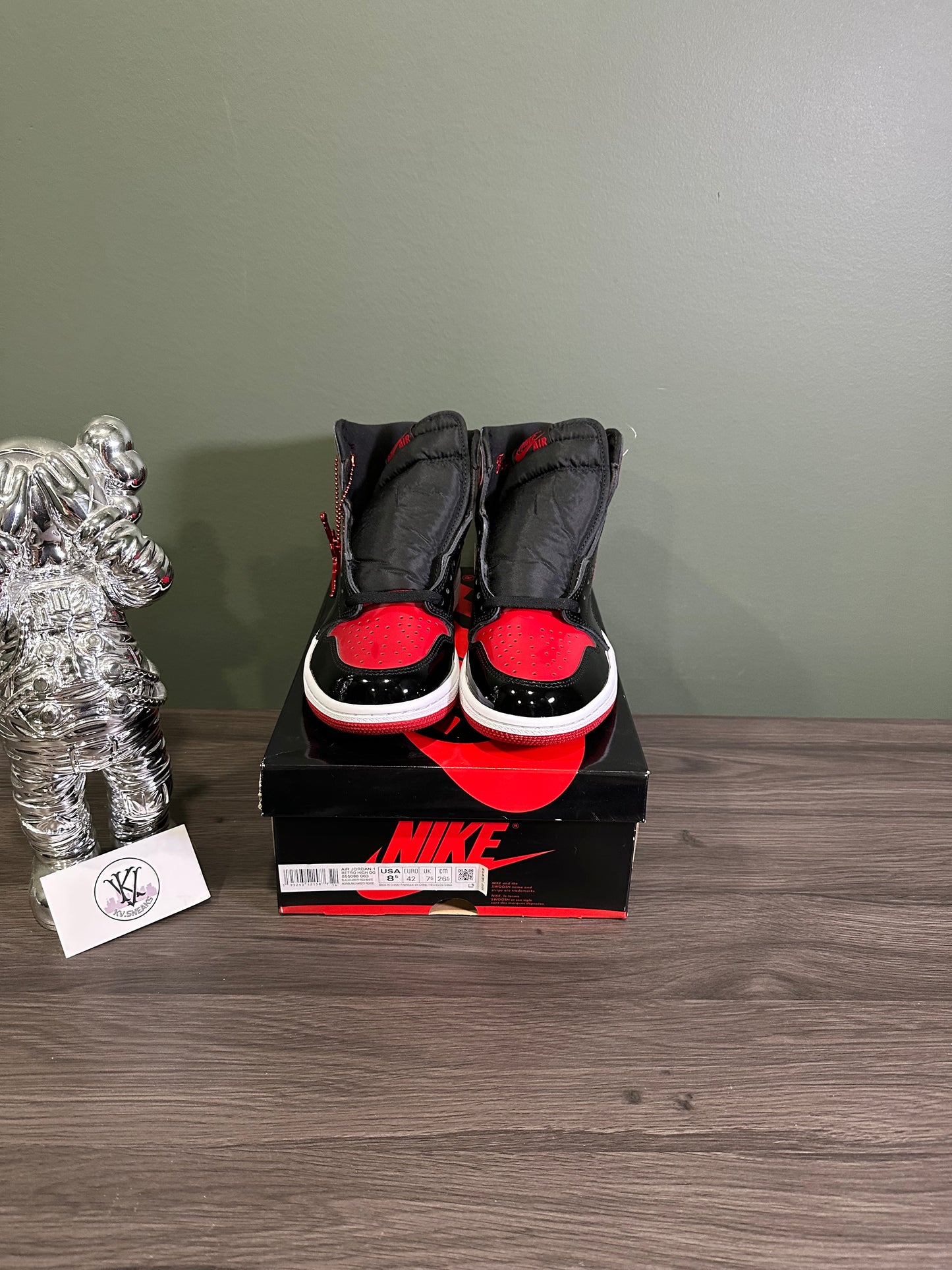 Jordan 1 High Patent Bred