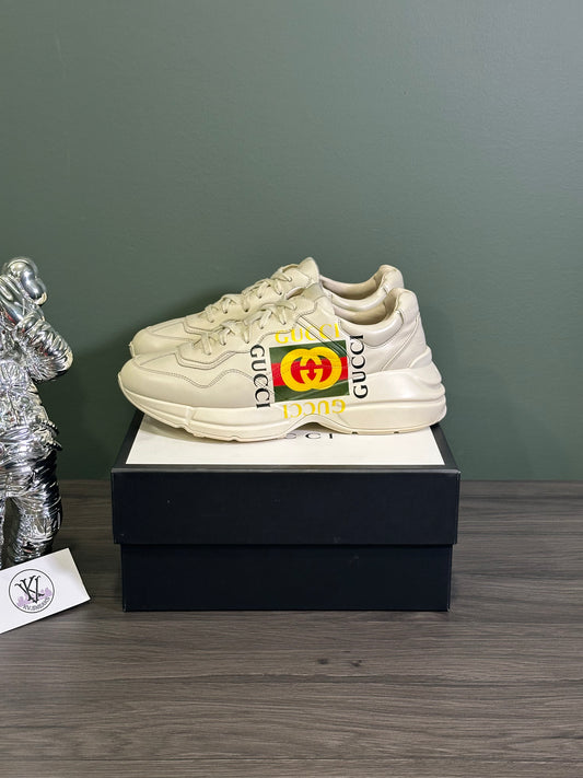 Gucci Rhyton Logo Ivory