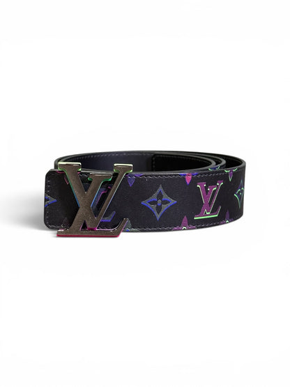 LOUIS VUITTON BELT LV LIGHT 40MM REVERSIBLE BLACK