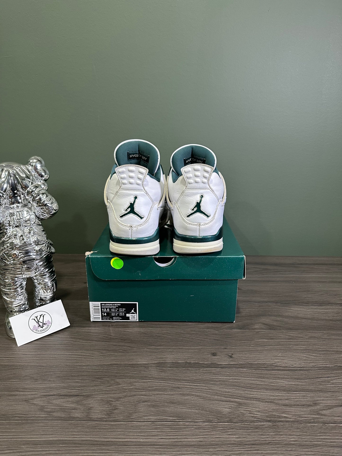 Jordan 4 Oxidized Green