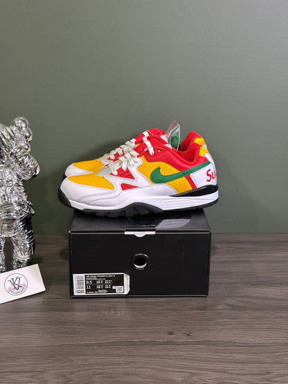 Nike Cross Trainer Low Supreme White Yellow Red
