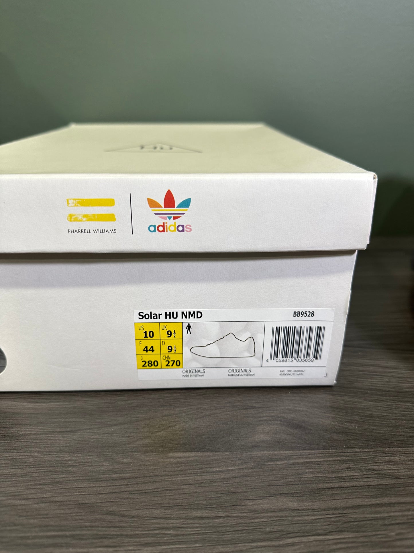 Adidas NMD Hu Pharrell Solar Pack Orange
