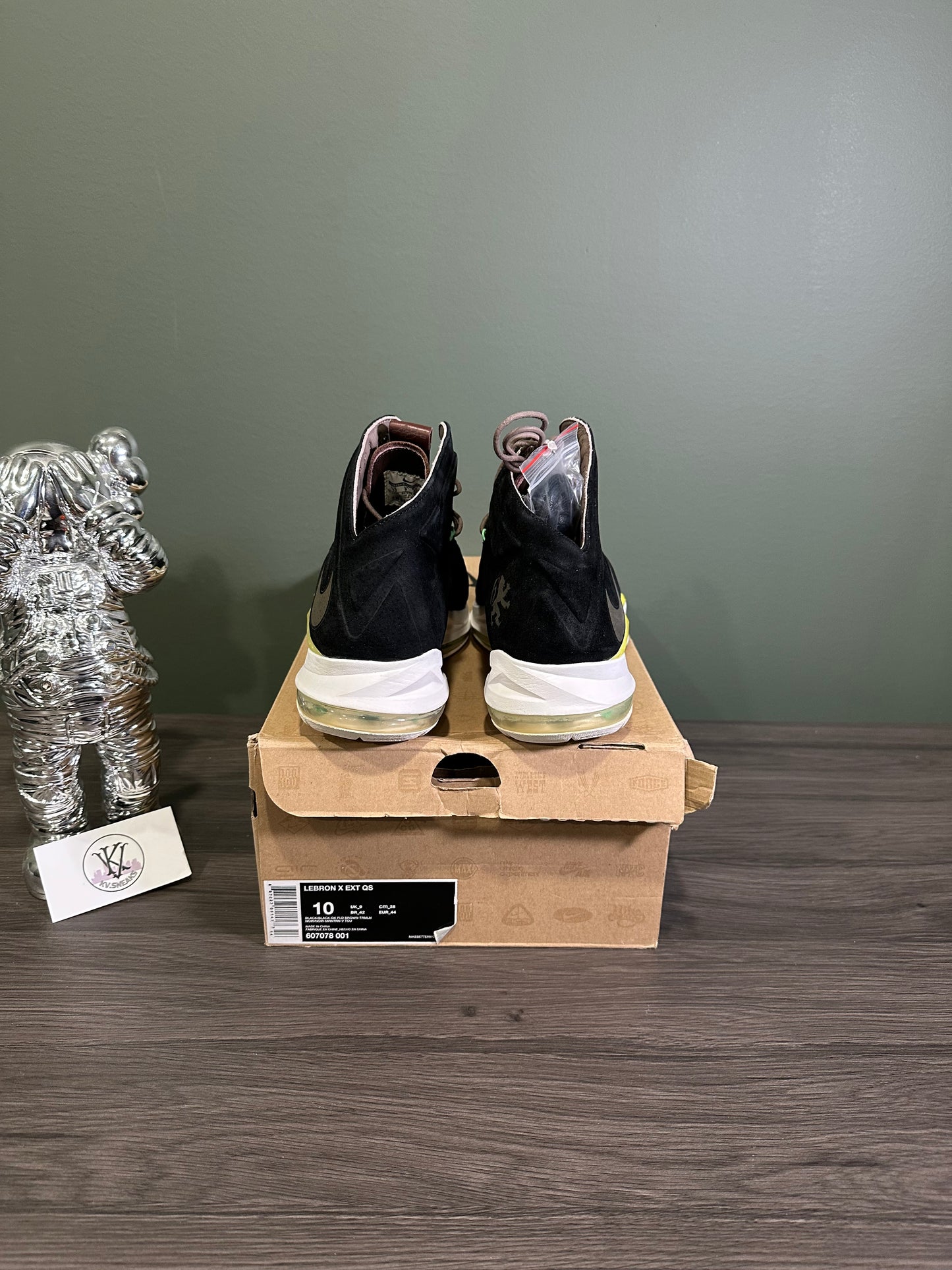 LeBron EXT Black Suede