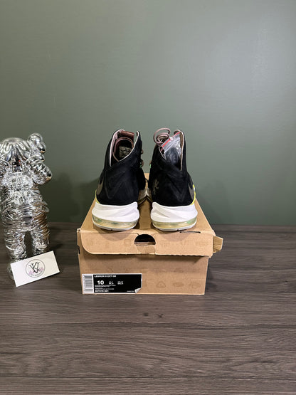 LeBron EXT Black Suede