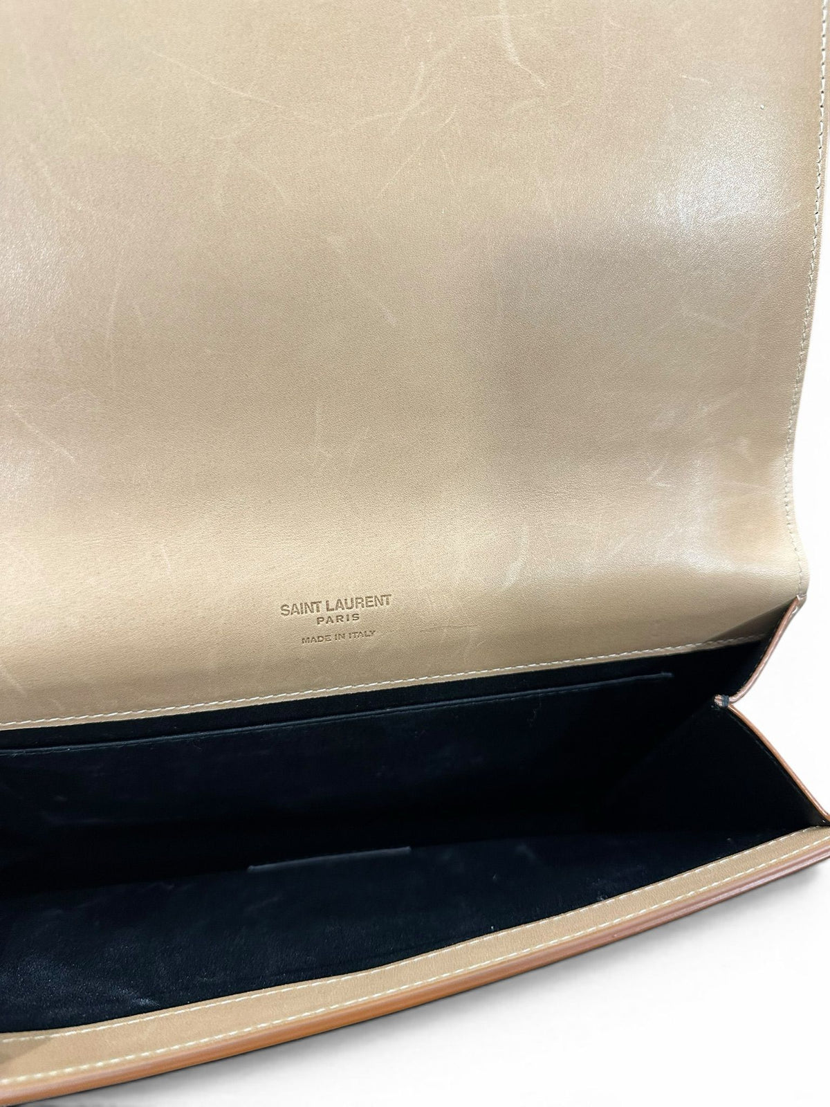 SAINT LAURENT CASSANDRE FLAP POUCH NAPPA