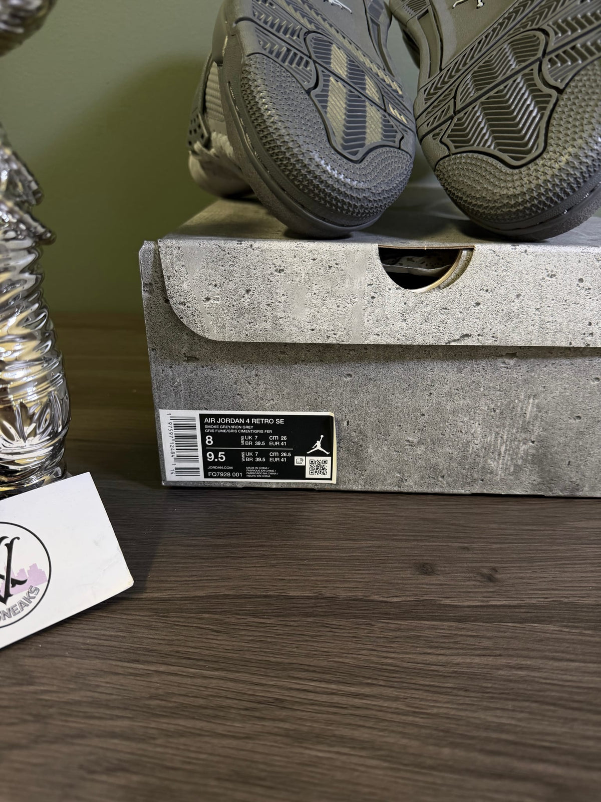 Jordan 4 Retro SE Paris Olympics Wet Cement